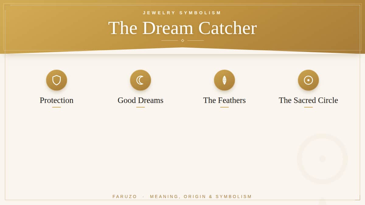 The meaning of the dream catcher — protection, good dreams and the Ojibwe sacred circle