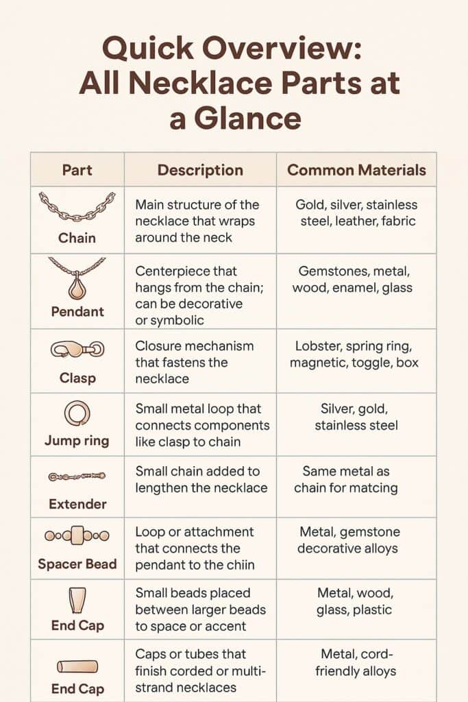 necklace-components-table-description-materials